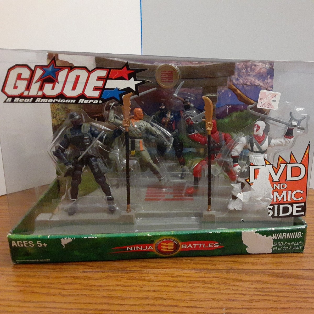 2004 G.I. Joe Ninja Battles 5 action figures | eBay