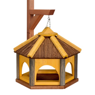 Vogelhäuschen zum Hängen Vogel Futter Haus Vogelhaus auch mit Aufhänger