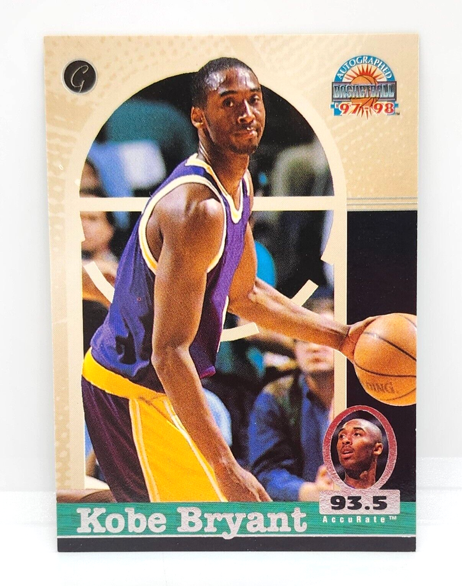 kobe bryant autographed basketball