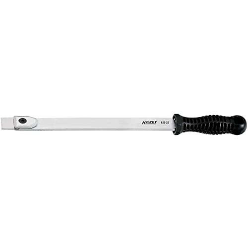 Hazet 825-25 Raschietto Piatto Argento 397mm con Punta Carburo