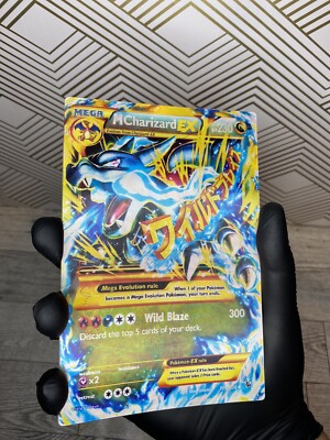 Pokemon Mega Charizard 3D Lenticular Motion Sticker Car Decal