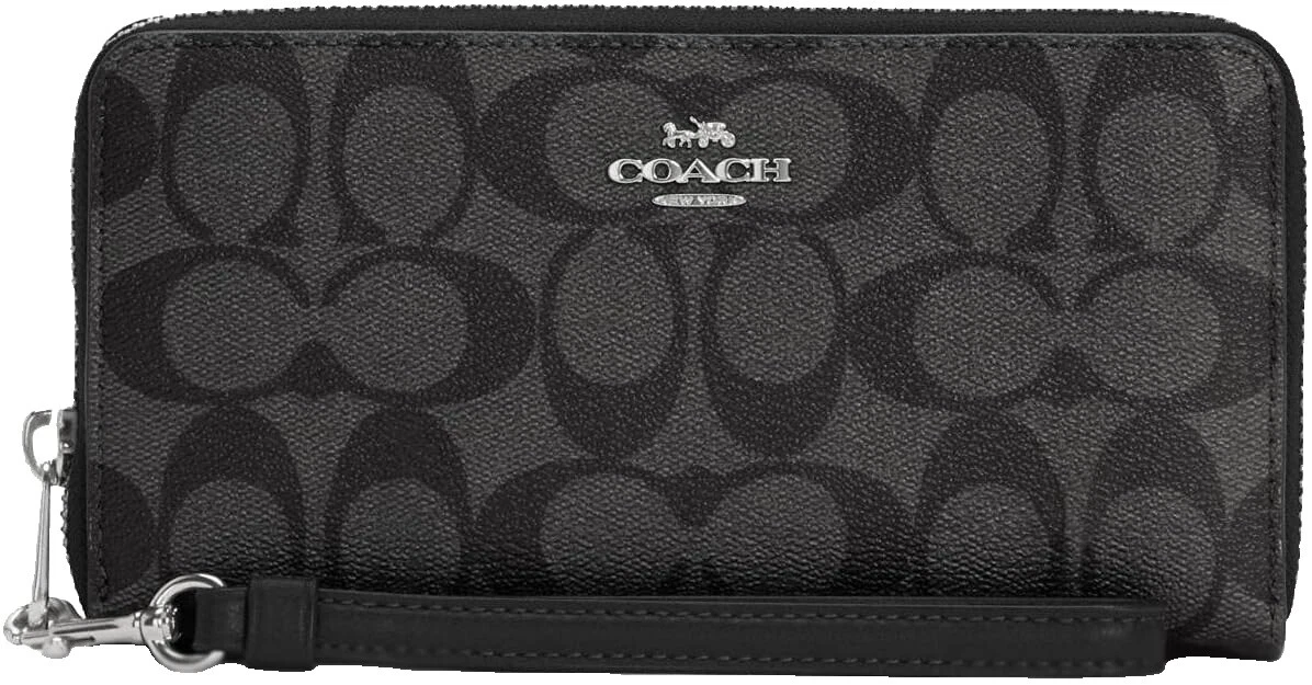 Carteras Coach Algodón Negro para Mujeres