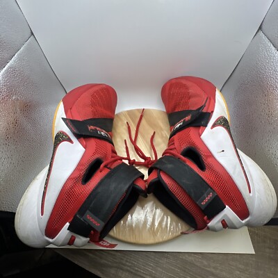Size 12 Nike LeBron Soldier University Red for sale online