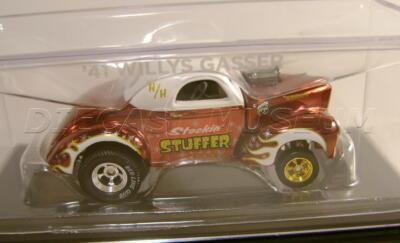 1941 '41 WILLYS GASSER HOLIDAY CAR RED LINE CLUB CAR RLC HOT