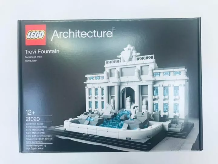 LEGO Architecture 21020 Trevi Fountain Italy Complete Set JAPAN |