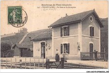 CAR-AAEP3-54-0277 - VILLEY-LE-SEC - la gare et la grimpette