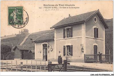 CAR-AAEP3-54-0277 - VILLEY-LE-SEC - Bahnhof und Kletterer