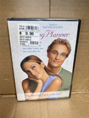 The Wedding Planner (DVD, 2001), Jennifer Lopez, Matthew McConaughey NEW