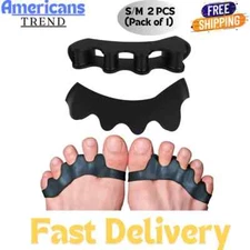 Correct Toes Adjustable Toe Spacers Toe Separators for Foot and Bunion Pain ....