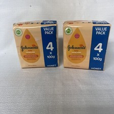 2- Johnson's Baby Honey Soap w/ Honey Extract