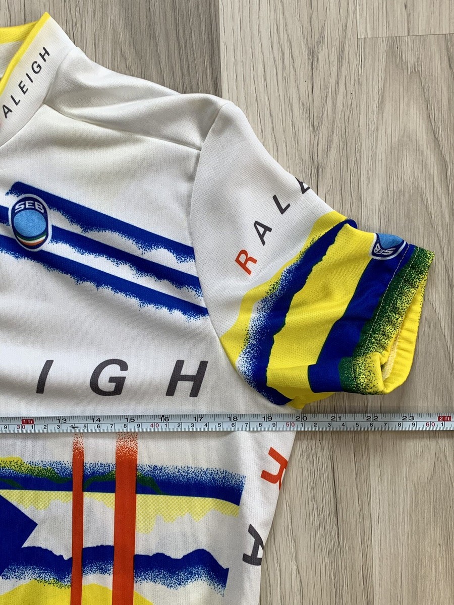 Maillot Cyclisme SEB Raleigh - Taille M - Manches Courtes - Multicolore
