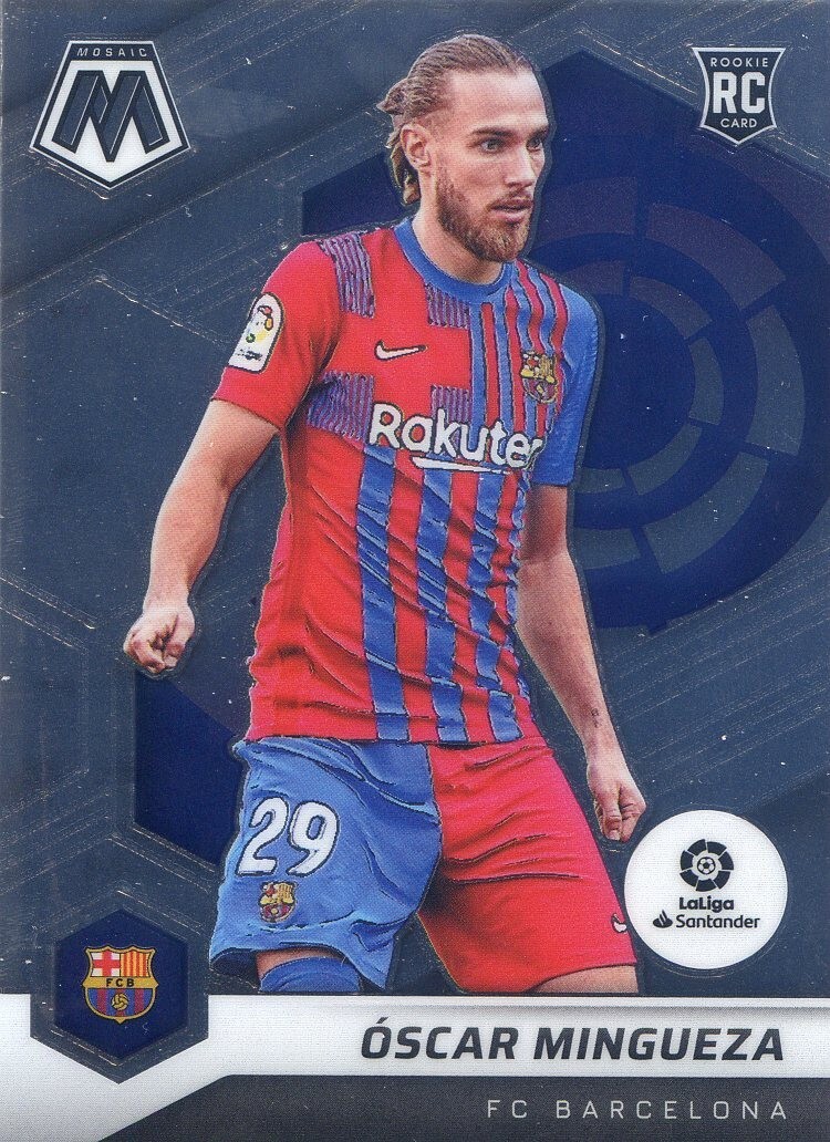 2021-22 Panini Mosaic La Liga NO. 48 Oscar Mingueza - FC