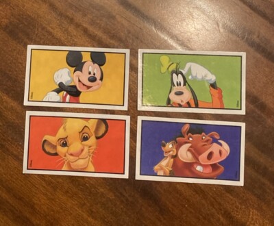 Disney magnet lot Of 4 : Mickey Goofy Simba + Pumbaa and Timon | eBay