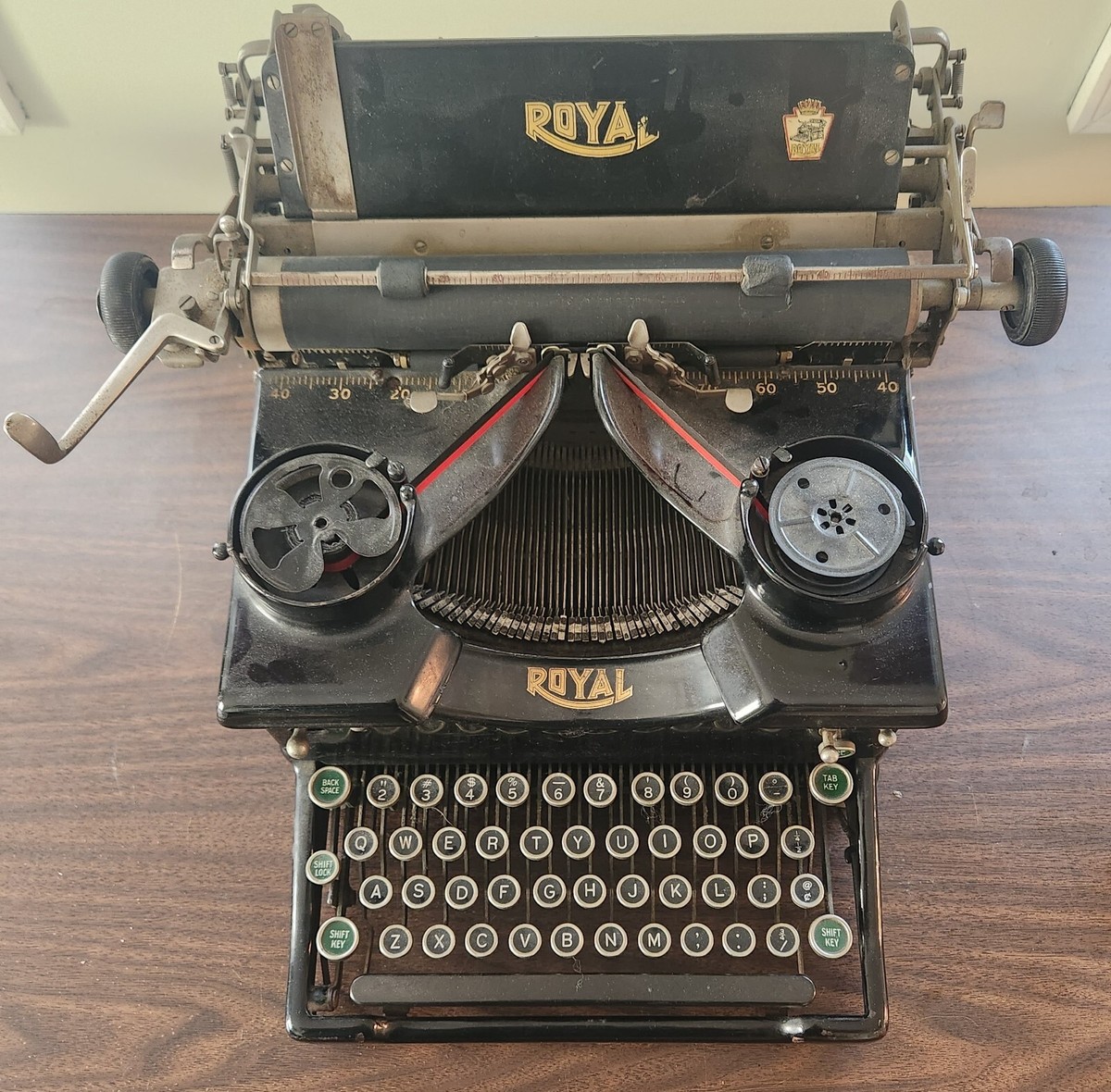 royal タイプライター model 10 ROYAL 10 ロイヤルタイプライター 実働