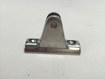 2 Pack Marine 90-Degree Deck Hinges For Bimini Tops – 7/8" X 2" 316 Stainless Steel