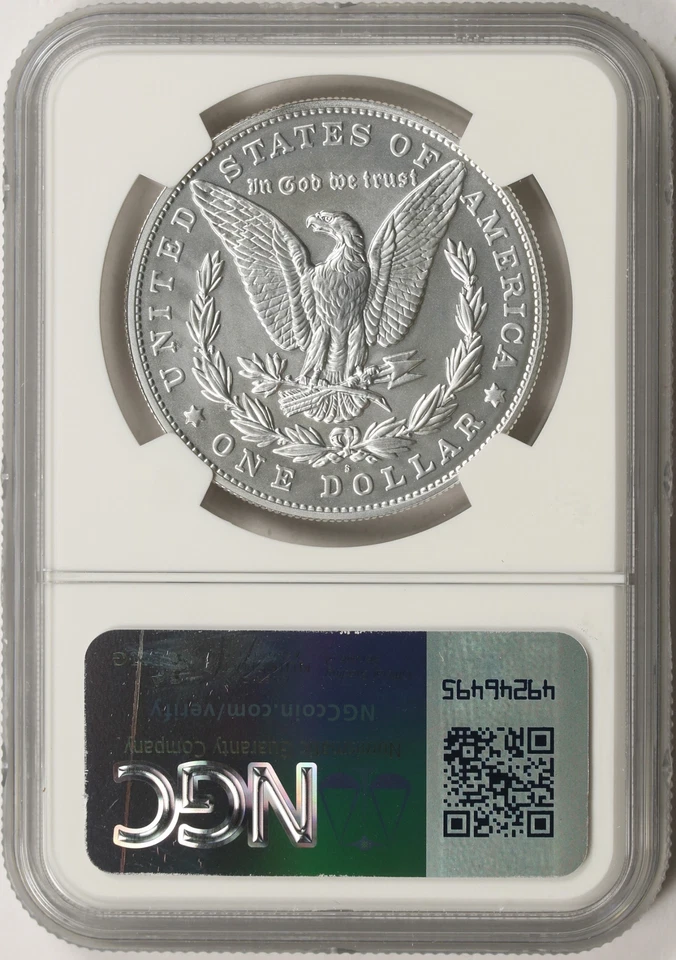 2021-S $1 Morgan Dollar NGC MS69 - Image 2 of 4