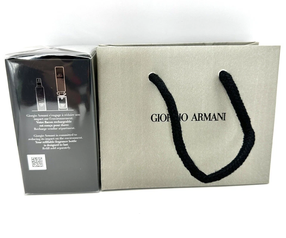 Perfume Giorgio Armani Code 1,7 oz/50 ml recargable - sellado con bolsa de regalo Foto 4 de 4
