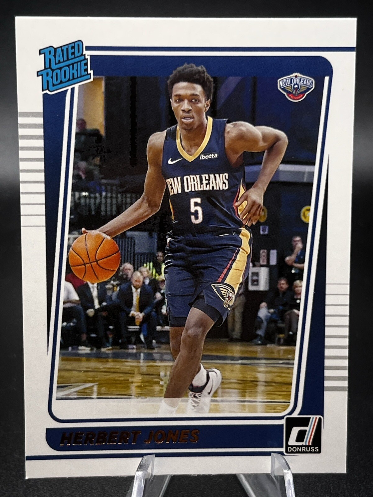 2021-22 Panini Donruss Rated Rookie Herbert Jones #207 New Orleans Pelicans RC