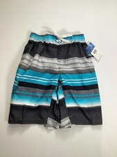 Mens Kanu Surf Black Victor Swim Trunks Size Small S NEW NWT