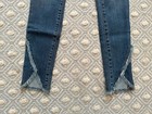 Frame Le Skinny De Jeanne Tulip Fringe Hem Jean Size 24 NWOT — photo 4