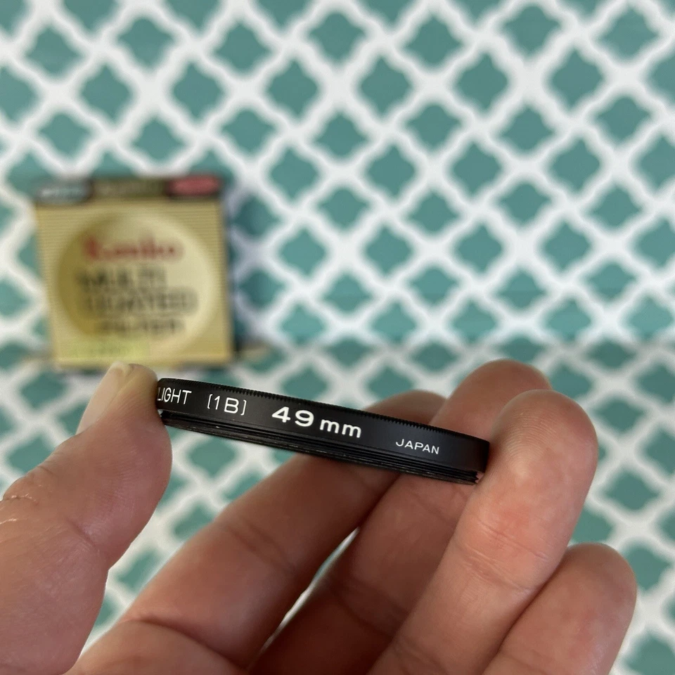 Kenko MC Skylight 1B 49mm clear filter for Canon Nikon Pentax sigma any lens - Image 3 of 4