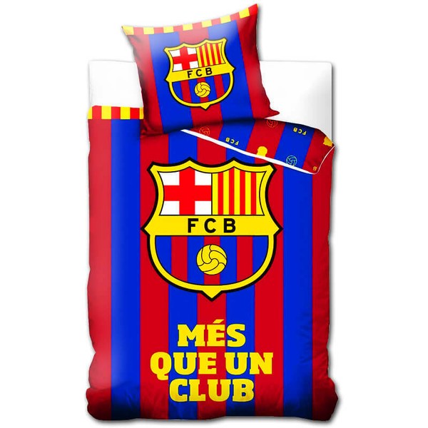 FC Barcelona Bedding Set made of Cotton Official Product