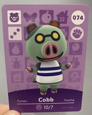 AUTHENTIC 074 COBB Nintendo Amiibo Animal ...
