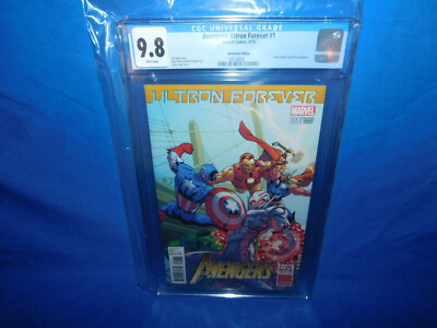 AVENGERS ULTRON FOREVER #1 GREG LAND VARIANT MARVEL CGC 9.8