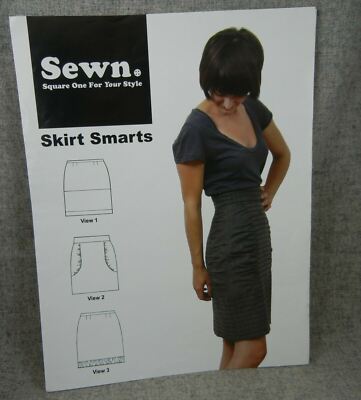 Sewn Square One 1003 Misses Skirt Smarts Pencil Straight size 0-20 plus Uncut
