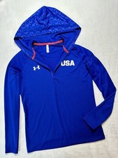 Under Armour GK Gymnastics Warmups 2016 OLYMPICS Leotard TEAM USA Competition