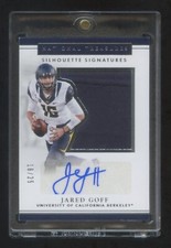 2016 NATIONAL TREASURES JARED GOFF RC AUTOGRAPH JERSEY #ED 16/25 JERSEY# LION QB