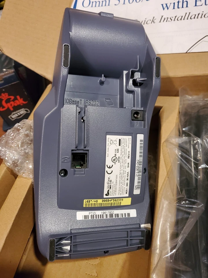 BRAND NEW VeriFone VX510 Model OMNI5100 Credit Card Terminal Reader FREE SHIP - Image 4 of 4