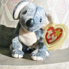Super Cute Ty Beanie Baby Eucalyptus the Koala Bear Mint with Mint Tag