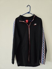 Mens Nike Sportswear NSW Taped Poly Track Full Zip Jacket Big Logo Size Large