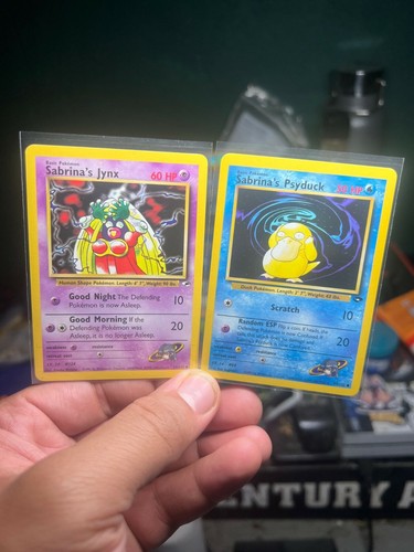 20 year Pokemon Rare SABRINA Set Collection GET ALL 15 CARDS - Picture 7 of 8