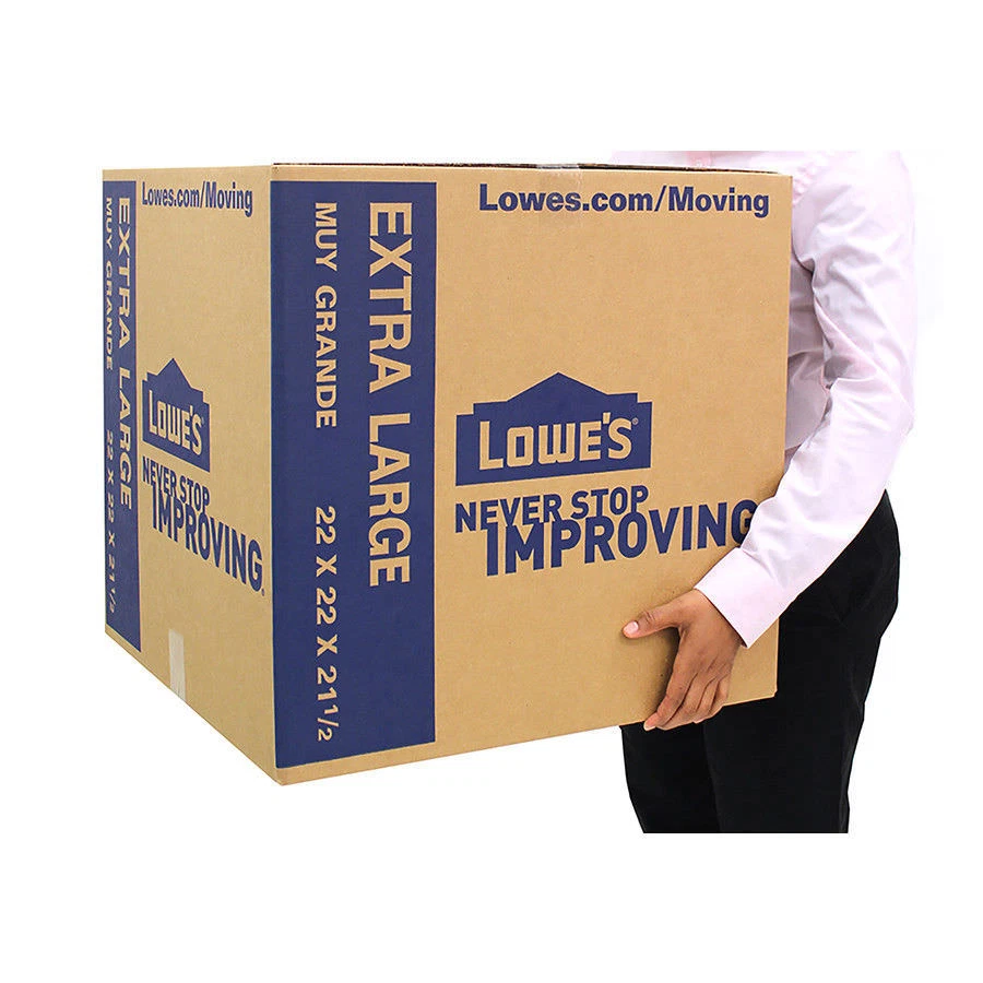 Pack of 5 Extra Large Cardboard Boxes 22" x 22" Moving Shipping Packing Supplies - Image 3 of 4