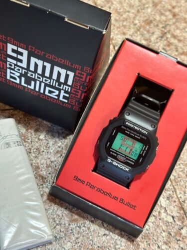 Casio G-Shock X 9 mm balle parabellum DW-5600VT limitée à 999 rare dw5600 #439 - Photo 1 sur 14