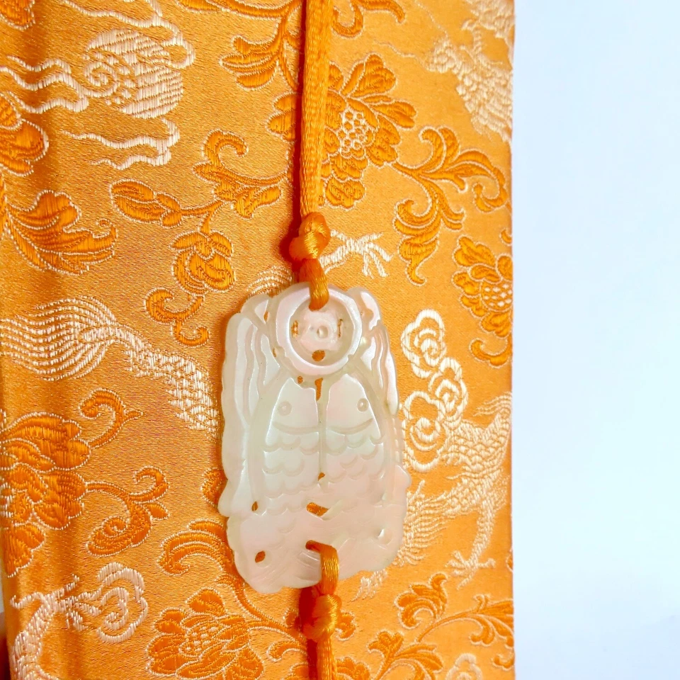 Vtg Dragon Silk Blank Journal Diary Notebook Carved Jade Mothers Day Graduation - Image 4 of 4