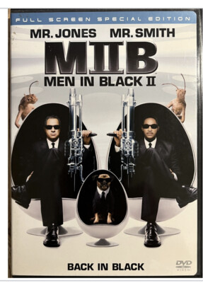 Men in Black II Full Screen DVD 2 DISC SET WILL SMITH USA REGION 1
