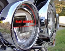 Harley Davidson Passing Lamp Mirror Polished Stainless Steel Lighting Doublers