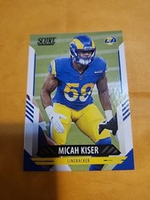 2021 Score Football Card Micah Kiser #254