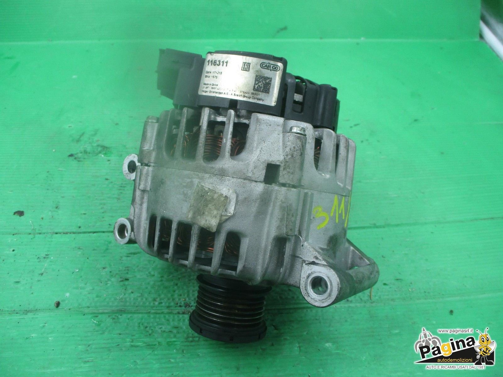 5705KG Alternatore CITROEN C4 PICASSO Pic. 1.6 VTi Mnv 5p/b/1598cc