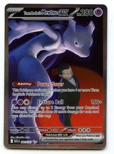 Pokemon TCG Squadra Razzi Mewtwo EX 281/217 Eroi Ascesi SIR NM