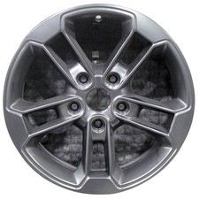 Wheel Rim Jeep Wrangler JK 17 2016-2018 5YW74NTZAA Factory Matte Black OE 9158
