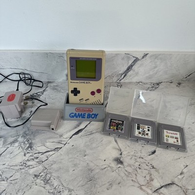 Original Nintendo Game Boy DMG-01 komplett gereinigt & gewartet & getestet Konvolut