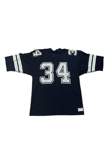 Vintage Sandknit HERSCHEL WALKER #34 Dallas Cowboys Nylon Football Trikot XL - Bild 1 von 3