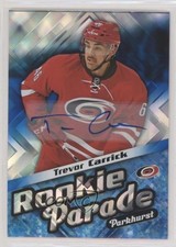 2016-17 Upper Deck Parkhurst Rookie Parade Blue Trevor Carrick #RP17 Auto 0ty6