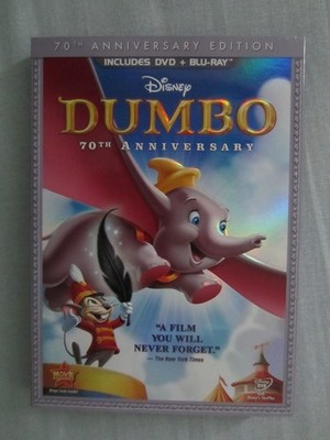 Dumbo (Two-Disc 70th Anniversary Edition Blu-ray / DVD Combo Pack in DVD Pac...