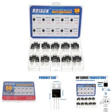 10 Values 50 Pcs IRFZ44N IRF510N MOSFET Assortment Kit Transistors For Sale