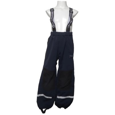Polarn O. Pyret, Schneehose, Größe: 128, Blau/Schwarz, Einfarbig #yI5
